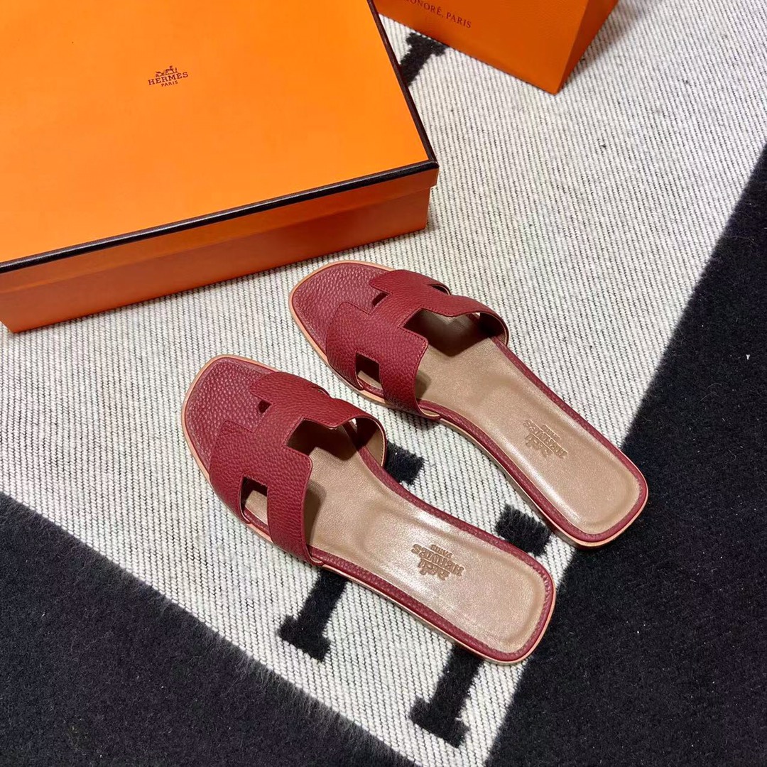 에르메스 올수공 오란 슬리퍼 샌들 토고 25